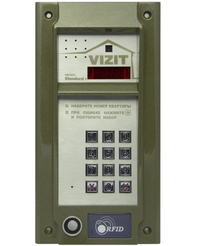 Блок вызова домофона Vizit БВД-М202RTCP в Первоуральске Блоки вызова многоабонентные Pintop.ru