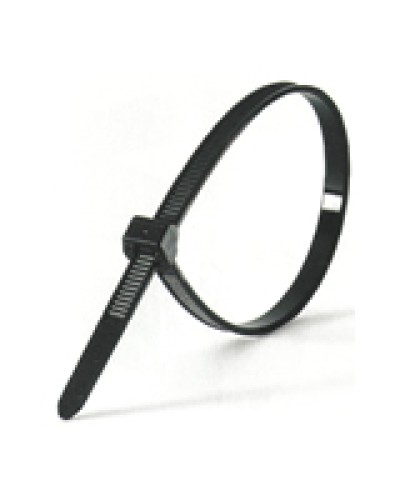 Хомут кабельный 4,8x350 мм, черный (100 шт/уп) Экопласт 45350BL в Первоуральске Стяжки-хомуты Pintop.ru