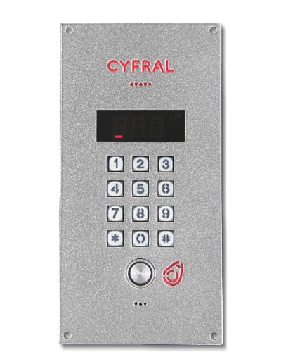 Блок вызова Цифрал CCD-20.1/TC ЦФРЛ.468369. в Первоуральске Блоки вызова многоабонентные Pintop.ru