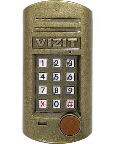 Блок вызова Vizit БВД-315F в Первоуральске Блоки вызова многоабонентные Pintop.ru