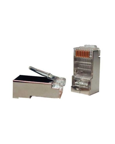 Разъем RJ-45 кат.5е под витую пару Cabeus 8P8C-SH в Первоуральске Коннекторы и разъемы Pintop.ru