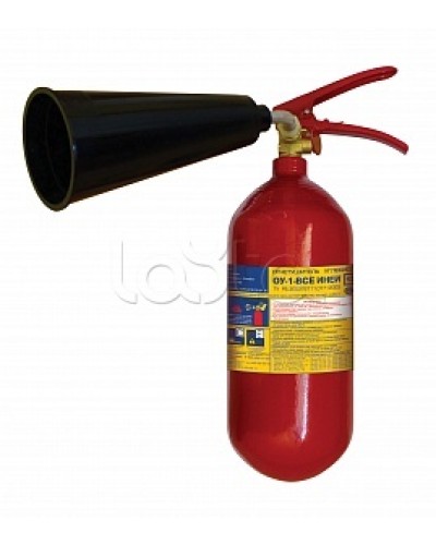 Огнетушитель ПОЖТЕХНИКА ОУ-6 -Морской ИНЕЙ (89В, до 10 000V) (баллон по ГОСТ 949) в Первоуральске Огнетушители Pintop.ru