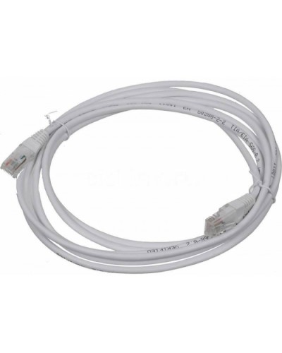 Патч-корд RJ45 TWT UTP кат.5e, с заливными колпачками, 2 м, серый TWT TWT-45-45-2.0-GY в Первоуральске Патчкорды (медные) Pintop.ru