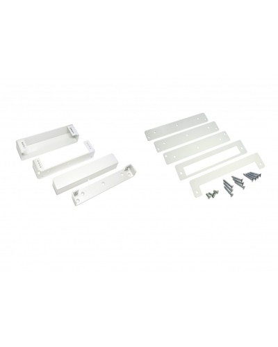 Комплект монтажный для замка ALM-700S с возможностью регулировки ALeko МК 700S-PS (белый) в Первоуральске Дополнительное оборудование для СКУД Pintop.ru