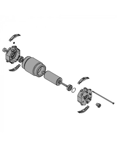 Электродвигатель АХ402304, AX412306, AX71230 Came 119RID313 в Первоуральске Запчасти для шлагбаумов и автоматики Pintop.ru
