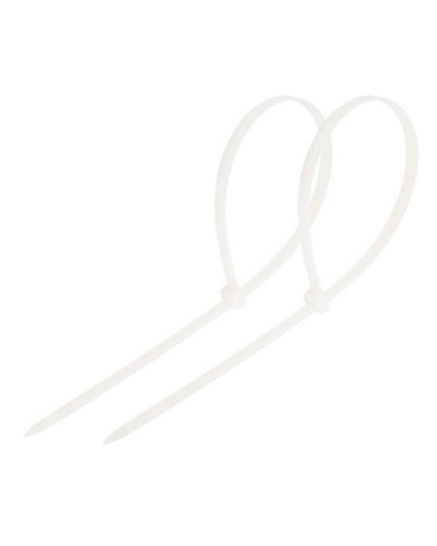 Стяжка нейлоновая неоткрывающаяся, безгалогенная (halogen free) 150x2.5мм, белая (100 шт) в Первоуральске Стяжки-хомуты Pintop.ru