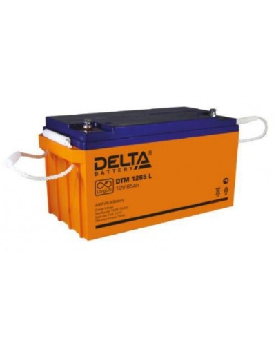 Аккумулятор свинцово-кислотный Delta DTM 1265 L в Первоуральске Электротехническое оборудование Pintop.ru
