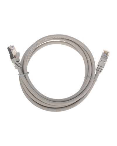 Патч-корд F/UTP, CAT 6, RJ45-RJ45, 26AWG, LSZH, серый, 2м REXANT 02-0210-2 в Первоуральске Патчкорды (медные) Pintop.ru