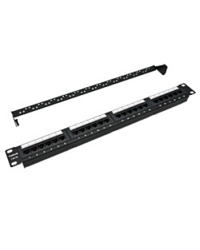 Патч-панель 19, 1U, 24xRJ45 Cabeus PL-24-Cat.5e-Dual IDC в Первоуральске Патч панель Pintop.ru