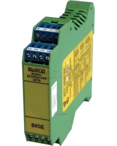 Барьер искробезопасности пассивный компактного исполнения Юмирс БИБ-04Р-24С в Первоуральске Аксессуары для средств охраны периметра Pintop.ru