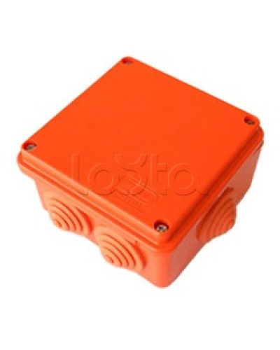 Коробка огн. с глад. стенками,без галогена, IP56,(оранж) ОКЛ Экопласт (42237HF) в Первоуральске Коробки (ОКЛ) Экопласт Pintop.ru