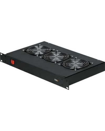 Панель вентиляционная с 3 вентиляторами TLK TLK-VP3/BK в Первоуральске Вентиляторные модули Pintop.ru