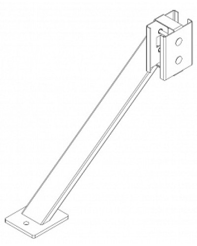 Упор PERCo-MB-16.9 в Первоуральске Дополнительное оборудование для СКУД Pintop.ru