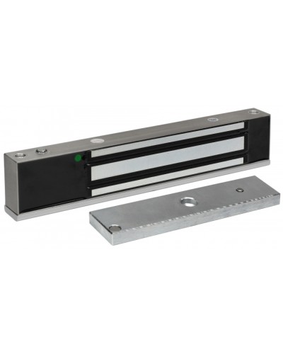 Smartec ST-EL323DLW-SS - Электромагнитный замок, уличное исполнение, СИД, датчик положения двери, IP68, нержавеющая сталь, усилие 320-340 кг. в Первоуральске Электромагнитные замки Pintop.ru