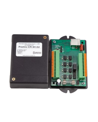 Контроллер коммутации управляемый по USB интерфейсу Promix-CM.WI.02 в Первоуральске Контроллеры Pintop.ru