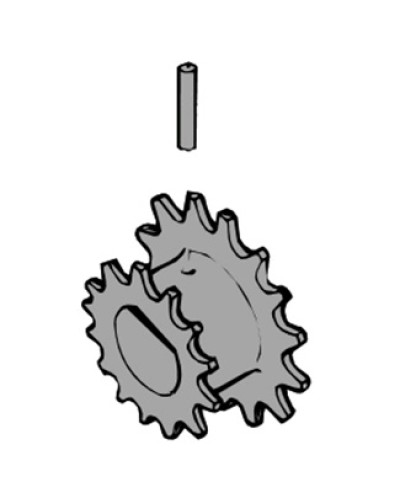 Звездочка выходная С100 Came 119RIC004 в Первоуральске Запчасти для шлагбаумов и автоматики Pintop.ru