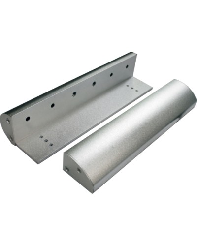 AccordTec LM-Z-KD-295A/350A- Кронштейн Z типа выполнен из алюминия и предназначен для крепления якоря электромагнитных замков на двери, открывающиеся внутрь. в Первоуральске Электромагнитные замки Pintop.ru