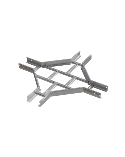 Х-разветвитель лестничный 80х800х1,2 мм N КМ-профиль (LXD80-800-1.2 N) в Первоуральске Аксессуары для лотков Pintop.ru