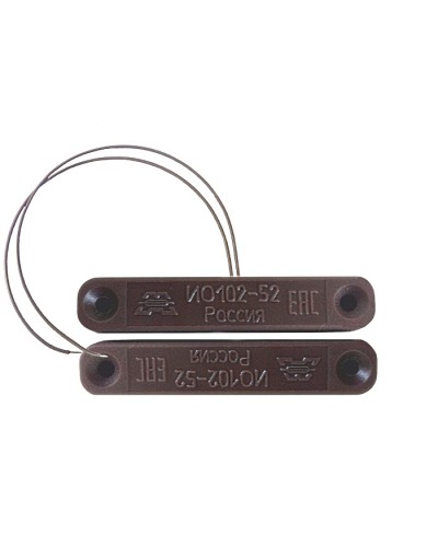 Извещатель охранный точечный магнитоконтактный Магнито-контакт ИО 102-52 (корпус ABS пластик) (Коричневый) в Первоуральске Извещатели охранные Pintop.ru