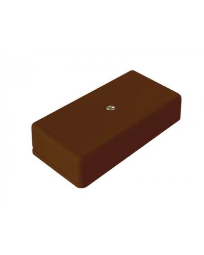 Ультракомпактная соединительная коробка КС-701 ЭСТЕТ (коричневый) Магнито-Контакт в Первоуральске Распределительные коробки Pintop.ru