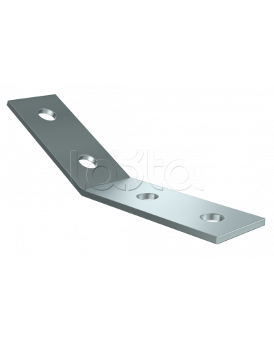 Уголок крепежный наклонный 30град для STRUT-профиля HDZ IEK (CLM50D-UNS-030-40-HDZ) в Первоуральске Аксессуары для лотков Pintop.ru