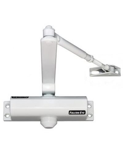 Доводчик дверной Falcon Eye FE-B4W (белый) в Первоуральске Доводчики Pintop.ru