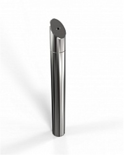 Стойка стационарная хромированная Ростов-Дон СС3 (Хром) в Первоуральске Ограждения Pintop.ru