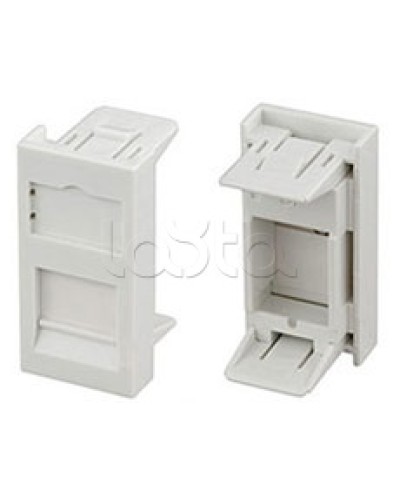 Вставка для 1 модуля формата Keystone Jack Hyperline SIP2-1K-M45-22.5 в Первоуральске Модули Keystone Pintop.ru