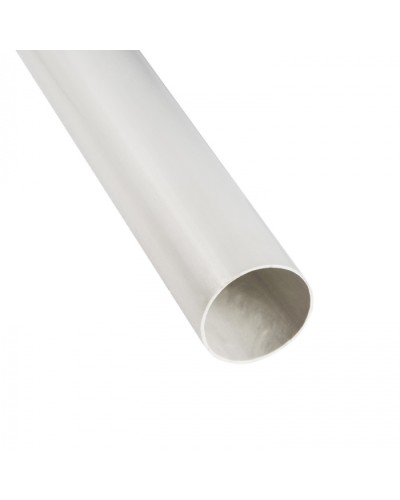 Труба ПНД гладкая тяжелая, цвет серый, диам 40мм (3м) Экопласт (23040-GR) в Первоуральске Гладкая труба Pintop.ru