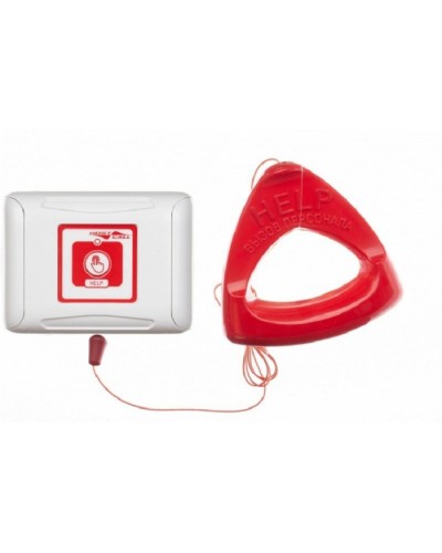 Влагозащищенная радиокнопка вызова со шнуром Hostcall MP-413W2 в Первоуральске Система оповещения и трансляции Hostcall Pintop.ru