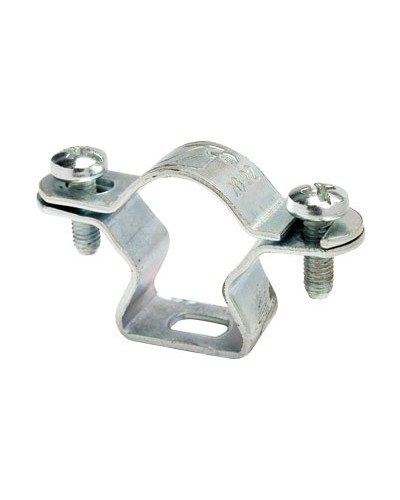 Стальной хомут 32-1 мм, оцинкованная сталь DKC 6040-32 в Первоуральске Крепеж Pintop.ru