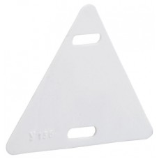 Бирка кабельная У-136 (треугольник 55х55х55мм) IEK UZMA-BIK-Y136-T