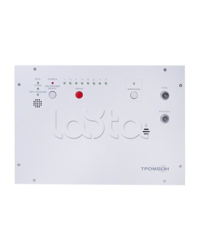 Блок оповещения Тромбон IP-БО8 в Первоуральске Системы оповещения и управления эвакуацией Pintop.ru