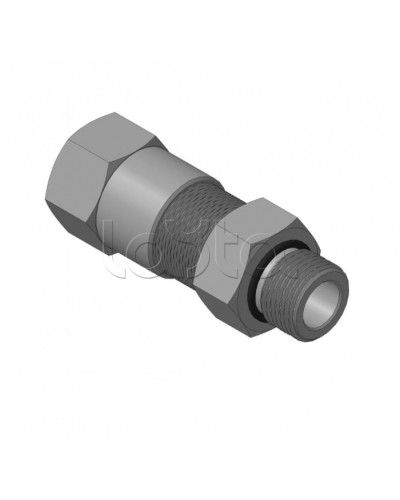 Кабельный ввод для бронированного кабеля с уплотнением внутренней оболочки кабеля резьбой G1/2, внешним диаметром кабеля D от 11 до 15 мм и проходным диаметром кабеля d= 6-10 мм Спектрон КВБ-15/10-Н-G1/2 в Первоуральске Аксессуары для кабель-канала Pintop.r