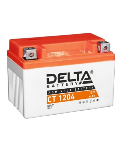 Аккумулятор АКБ 12 - 4 Delta CT 1204* в Первоуральске Электротехническое оборудование Pintop.ru