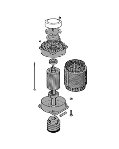 Электродвигатель C-BYT Came 119RIC042 в Первоуральске Запчасти для шлагбаумов и автоматики Pintop.ru