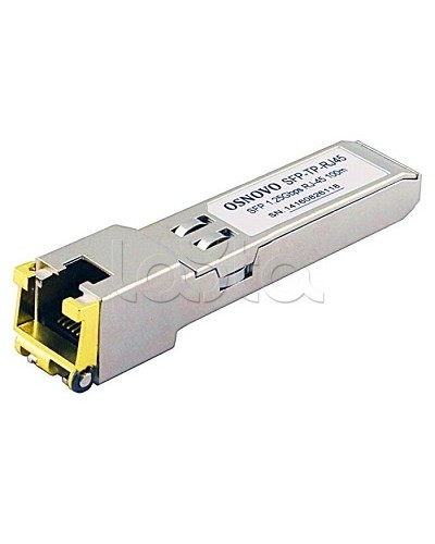 Медный SFP модуль OSNOVO SFP-TP-RJ45(1G) в Первоуральске Модули SFP/XFP/GBIC Pintop.ru