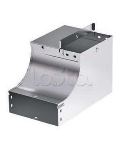 Угол CSSD 90 вертикальный внутр. переходник прав. осн. 150 DKC в Первоуральске Аксессуары для кабель-канала Pintop.ru