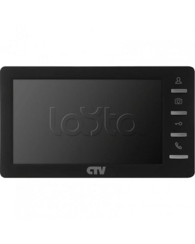 Монитор видеодомофона CTV-M1701 Plus (черный) в Первоуральске Абонентские IP устройства Pintop.ru