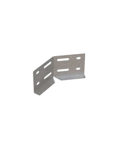 Регулируемый горизонтальный соединитель для лестничного лотка H100 s:1,5 мм N КМ-профиль (LSPNLS3 N) в Первоуральске Аксессуары для лотков Pintop.ru