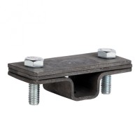 Держатель для полосы с нерж. болтами 2 пластины, HZ EKF PROxima (lp-31540-2)