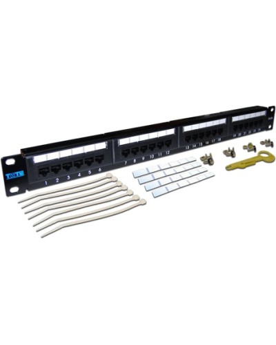 Патч-панель 19, 2U, 48 порта RJ-45 TWT TWT-PP48UTP в Первоуральске Патч панель Pintop.ru