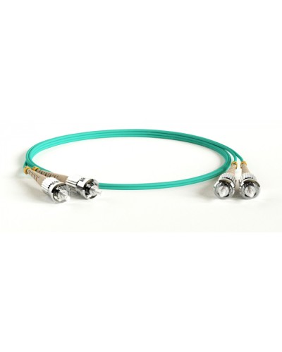 Патч-корд волоконно-оптический Hyperline FC-D2-503-ST/PR-ST/PR-H-50M-LSZH-AQ в Первоуральске Патч-корды оптические Pintop.ru