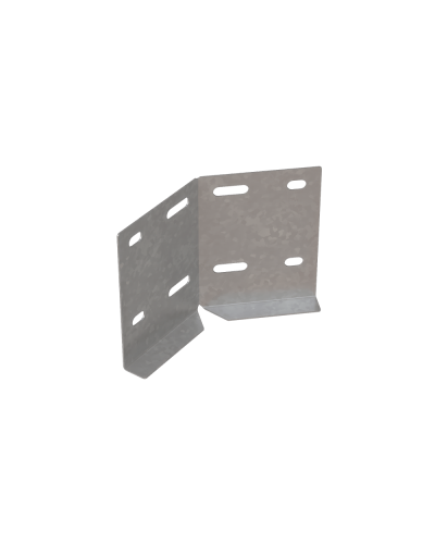 Регулируемый горизонтальный соединитель для лестничного лотка H150 s:1,5 мм HD85 N КМ-профиль (LSPNLS4 HD85 N) в Первоуральске Аксессуары для лотков Pintop.ru