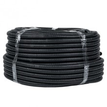 Труба гофр. ПНД с протяжкой d25 мм (75 м) черная EKF-Plast (tpnd-25n)