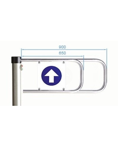 Створки для калитки PERCo-ASG-650 в Первоуральске Калитки Pintop.ru