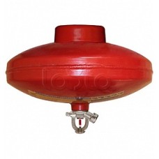 Модуль порошкового пажаротушения ПОЖТЕХНИКА МПП-7/68 МИГ (диск) (температура срабатывания +68°С) (красный)