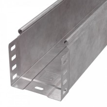 Лоток неперфорированный Стандарт HDZ 100х100х3000 (0,7 мм) (6 м/уп) Промрукав (PR16.1204)