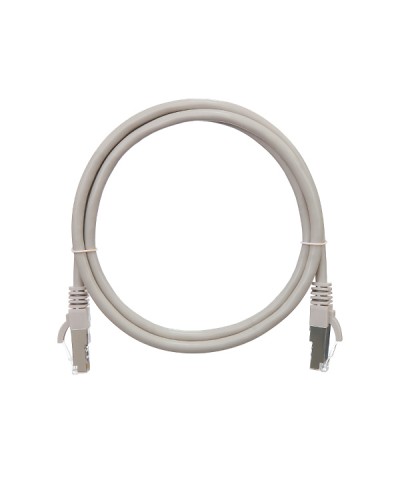Шнур коммутационный 2хRJ45/8P8C F/UTP кат.5е (NMC-PC4SD55B-030-GY) NIKOMAX (3 м) в Первоуральске Патчкорды (медные) Pintop.ru
