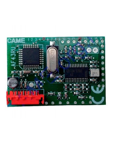Плата радиоприемника встраиваемая Came 001AF43RU в Первоуральске Устройства радиоуправления для шлагбаумов и автоматики Pintop.ru